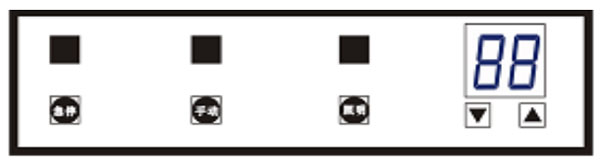 全自動風淋室面板示意圖 全自動風淋室面板示意圖